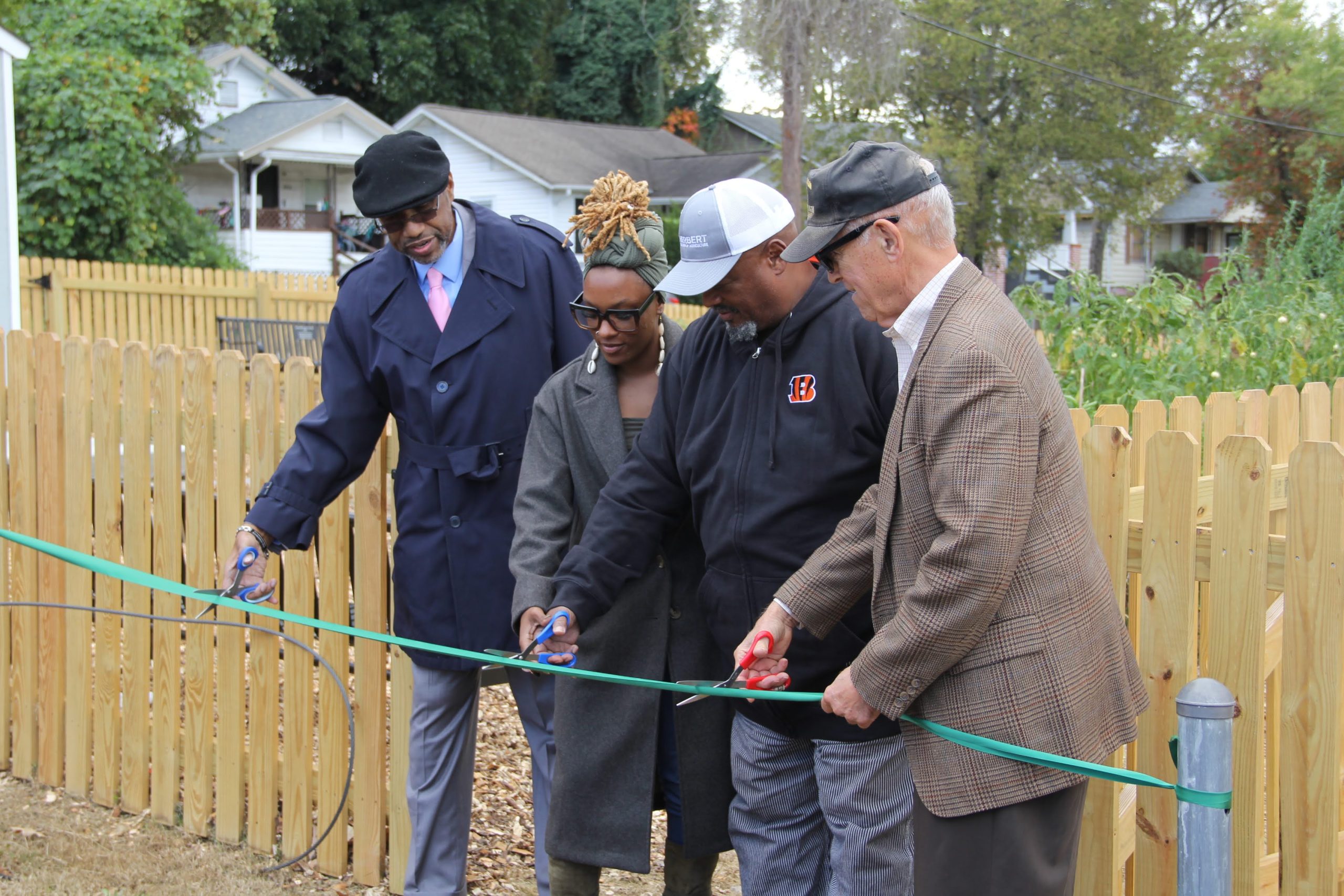 The 100 Raised Beds Pastor Richard S. Brown Jr. Community Garden