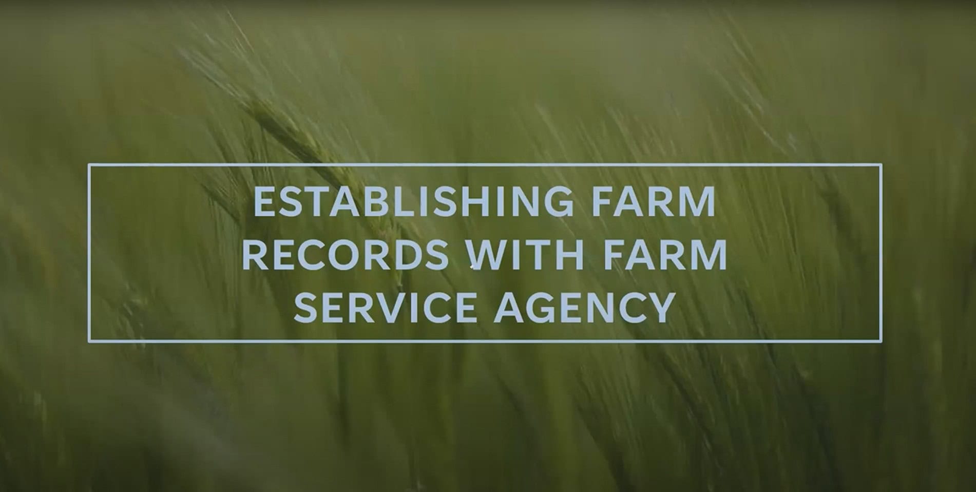 Membership Meeting: Farm Numbers and Records (Part 1)