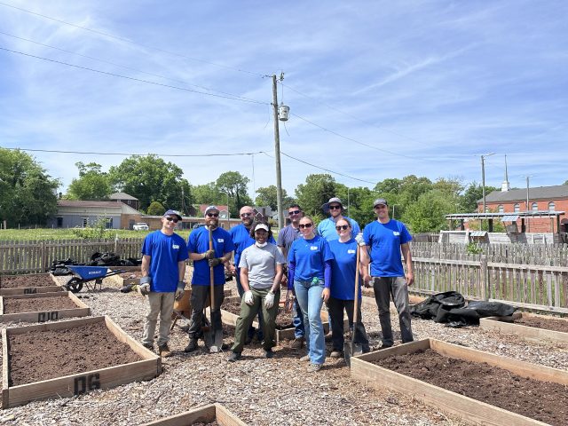 KUB’s Day of Service at the Pastor Richard S. Brown Jr. Community Garden